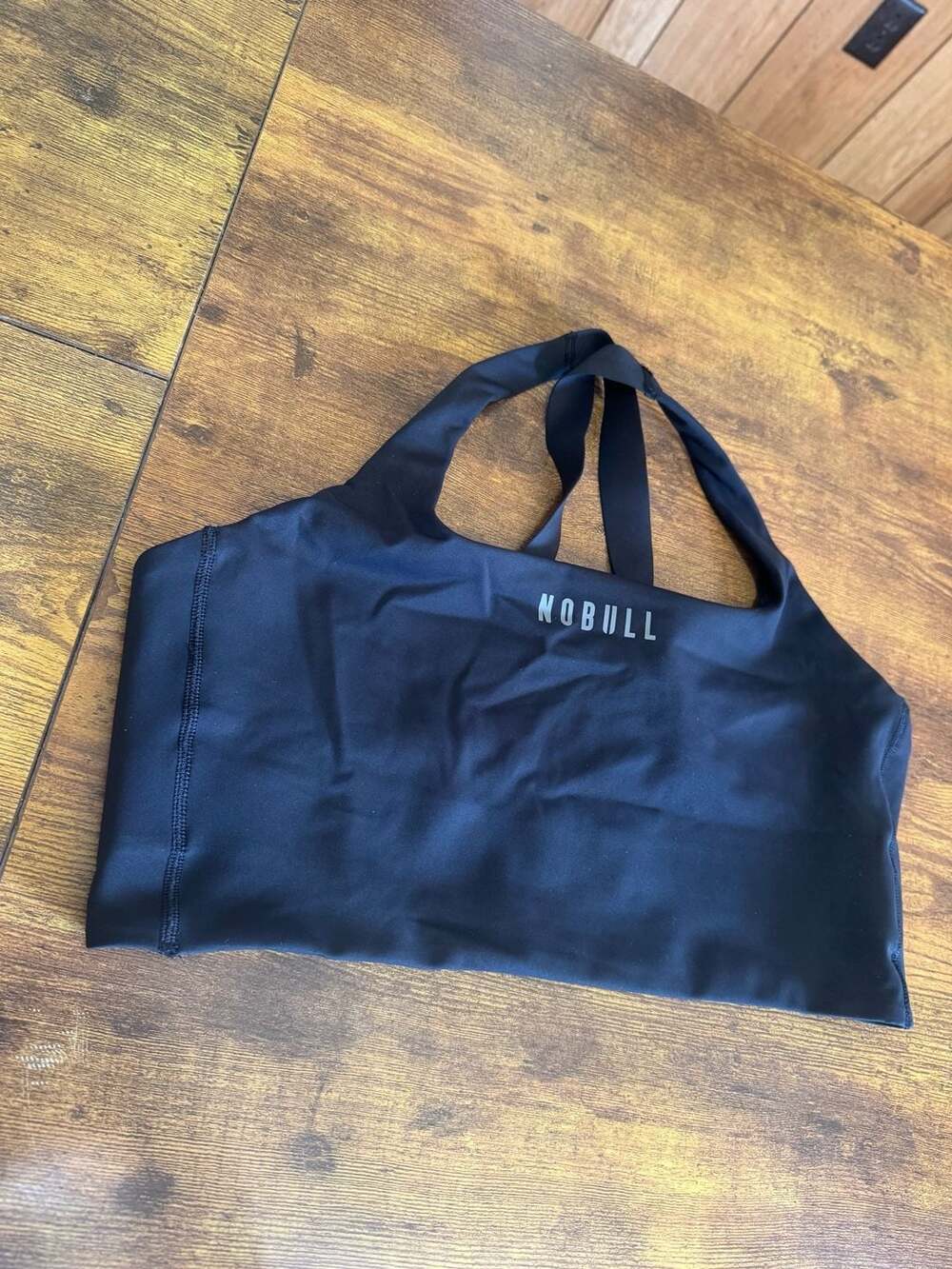 Nobull Women's Black Crossback Sports Bra Size Large